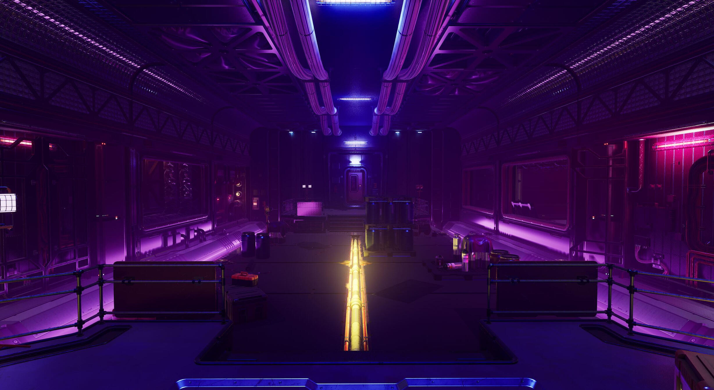 Third Set: Cyber Room