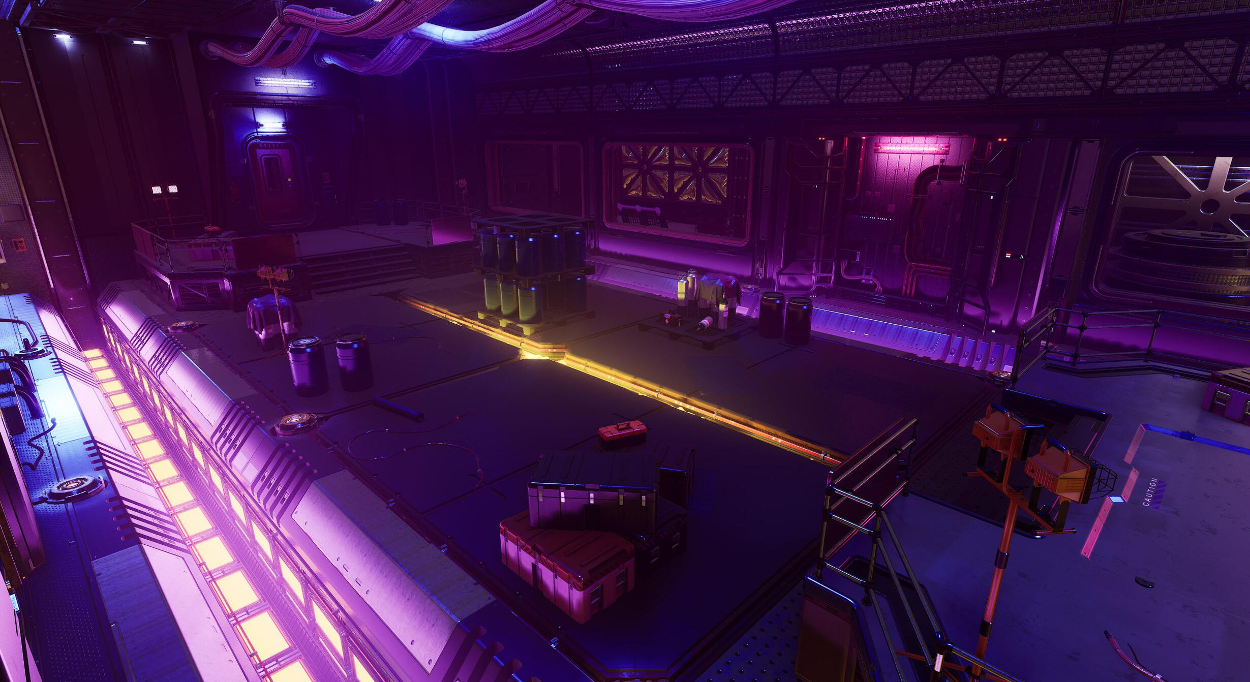 Third Set: Cyber Room